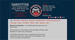 Desktop Screenshot of gamesturz.com